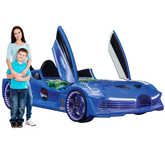 Snowstorm Double Car Beds for Kids